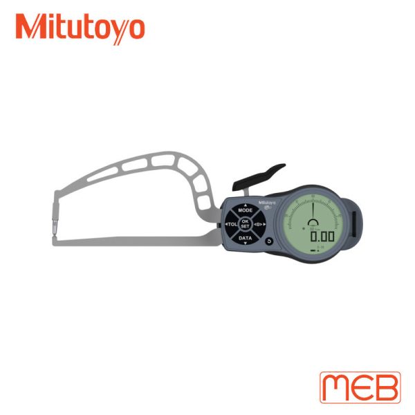 Compa đo ngoài độ dày đồng hồ điện tử 0-30mm, 0.01mm, đầu bi cacbon D=3mm ( 209-952 ) Mitutoyo